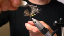 Video thumb for No hackle extended body mayfly