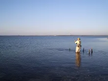 User submitted picture: Fighting a 62cm on a AFTM...